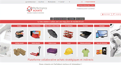 Desktop Screenshot of performance-achats.com
